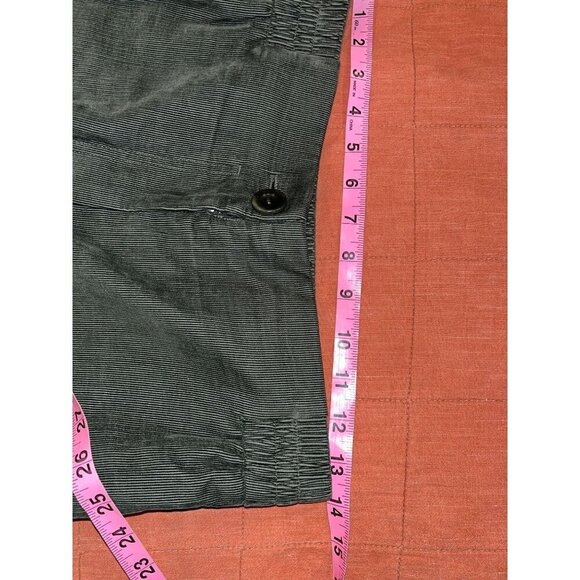 COS Olive Green Corduroy Elastic Waist Trousers Size 4 Casual Fit Womens Pants - Picture 4 of 7